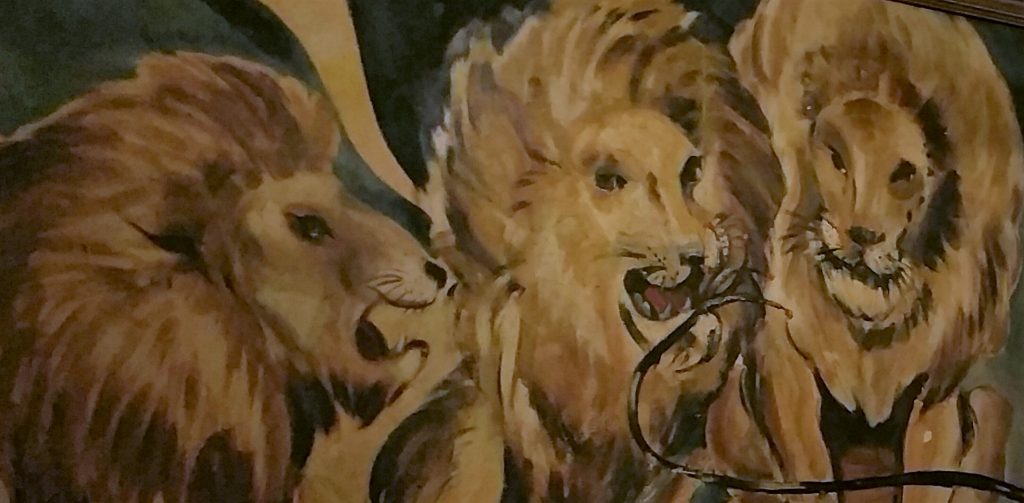 Lion's Den Mural