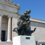 Rodin's The Thinker - Damaged